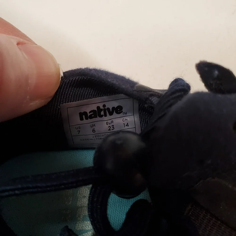 Native Kids Apollo Moc Child‎ Slip-On Navy Blue Size 7 Water